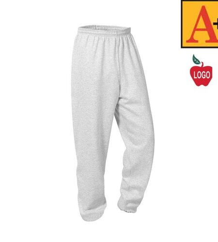 Heat Press Ash Grey Sweatpants #6252 Grades TK-8