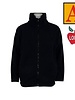 Embroidered Navy Full Zip Fleece Jacket #6202