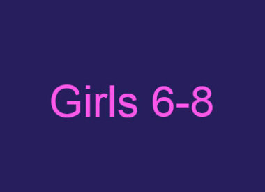 Girls 6-8
