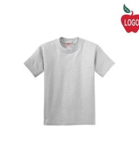 Heat Press Ash Grey PE Tee Shirt #2000