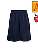 Heat Press Navy Mesh PE Shorts #6212