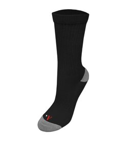School Apparel Unisex Crew Sock, Black, 3 Pack #SC77