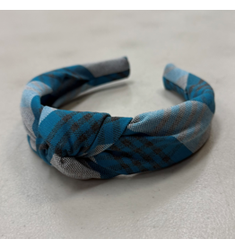 EE Dee Trim Knotted Headband FBE301 Plaid 965