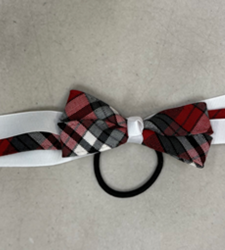 EE Dee Trim Loop Bow FBE78M Plaid 69