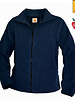 Embroidered Navy Full Zip Fleece Jacket #6202 Grades K-8