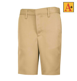 School Apparel Khaki Performance Shorts, Alexander Fit Mens Sizes #7137M