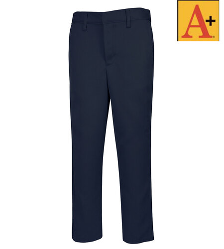 School Apparel Navy Performance Pants, Alexander Fit Boys Sizes #7134