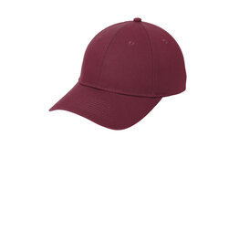 Embroidered Wine Twill Cap #CP80