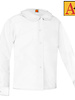 School Apparel White Long Sleeve Peter Pan Blouse #9686
