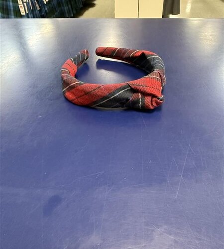 EE Dee Trim Knotted Headband FBE301 Plaid 94