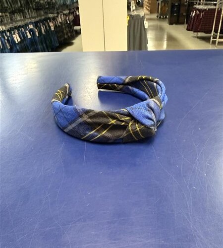 EE Dee Trim Knotted Headband FBE301 Plaid 92