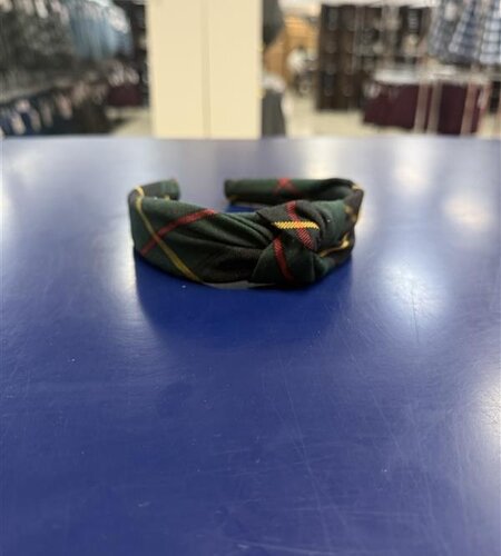 EE Dee Trim Knotted Headband FBE301 Plaid 5L