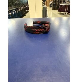EE Dee Trim Knotted Headband FBE301 Plaid 6B