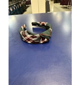 EE Dee Trim Knotted Headband FBE301 Plaid 3B