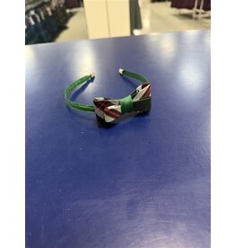 Headband with Bow FBE9HB Plaid 3B