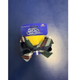 Carnival Hair Bow FBE67 Plaid 3B