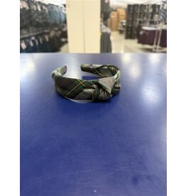 EE Dee Trim Knotted Headband FBE301 Plaid 1A