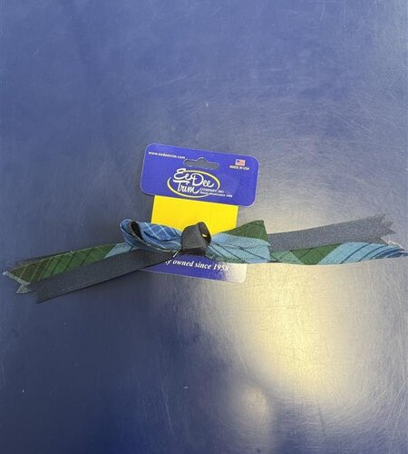 EE Dee Trim Looped Hair Bow #FBE78M Plaid 46