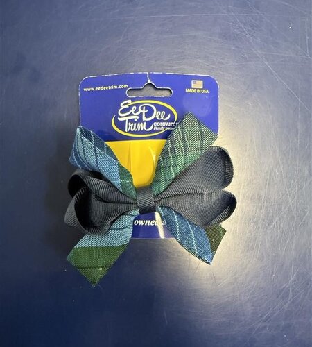 EE Dee Trim Carnival Bow #FBE67 Plaid 46