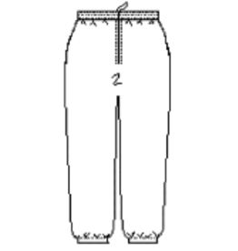 Heat Press Navy Jogger Pants #6147 Grades K-8