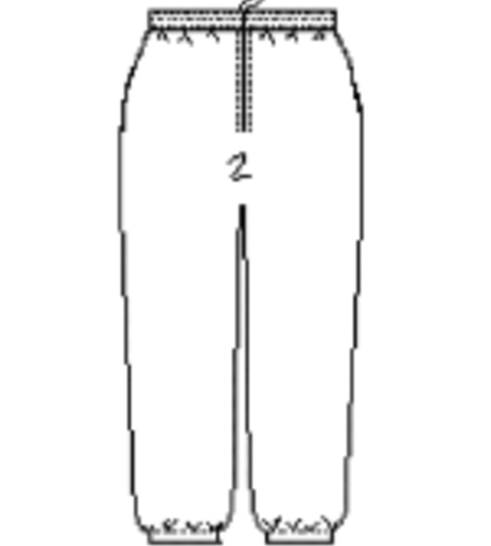 Heat Press Navy Jogger Pants #6147 Grades K-8