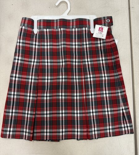 School Apparel Skirt #1334 Plaid 69 Grades 4-8