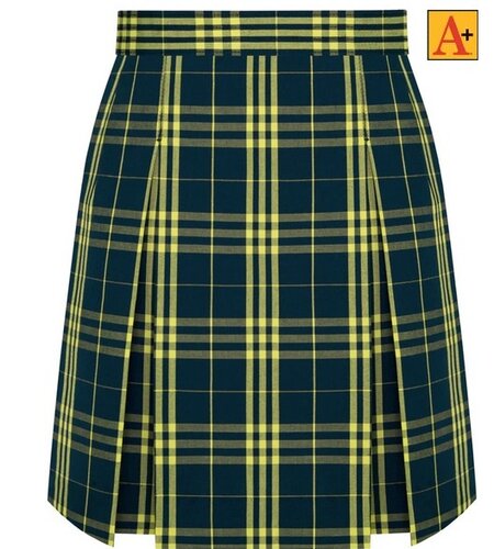 School Apparel 4-Pleat Skirt #1034PP Plaid 915