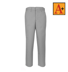 School Apparel Grey Twill Pants, Alexander Fit Boys Sizes #7130