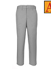 School Apparel Grey Twill Pants, Alexander Fit Mens Sizes #7130M