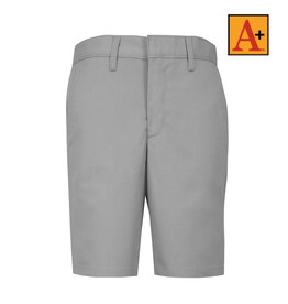 School Apparel Grey Twill Shorts, Alexander Fit Boys Sizes #7131