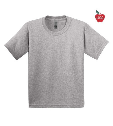Heat Press Sport Grey PE Tee Shirt #2000