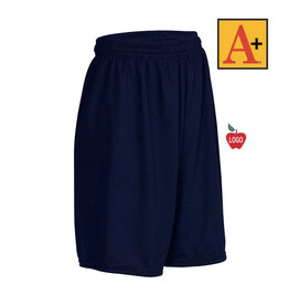 Heat Press Navy Mesh Shorts #6212