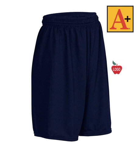 Heat Press Navy Mesh Shorts #6212
