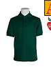 Embroidered Green Short Sleeve Interlock Polo #8320-1842