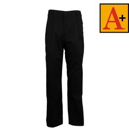 School Apparel A+ Black Pleated Pants #7027