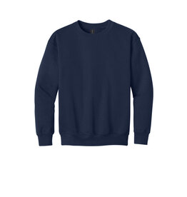 Heat Press Navy Crewneck Sweatshirt #18000-1805-Grade K-4