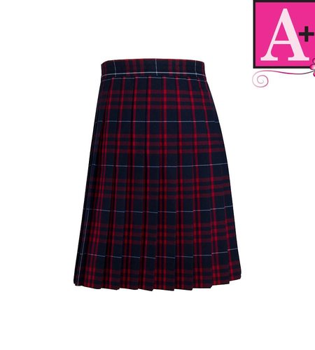 School Apparel Hamilton Plaid Knife Pleat Skirt #1032PP