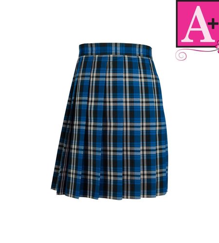 School Apparel Rampart Plaid Knife Pleat Skirt #1032PP