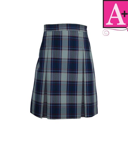 School Apparel Dunbar Plaid 4-pleat Skirt #1034PP-P82