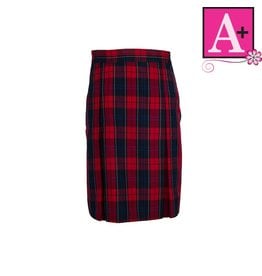 School Apparel Woodland Plaid 4-pleat Skirt #1034BP