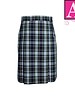 School Apparel Plaid 4-pleat Skirt #1034PP