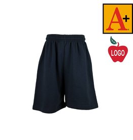 Heat Press Navy Blue Sweatshort #6250