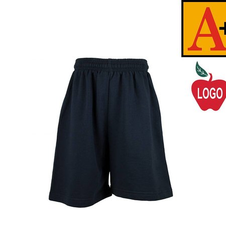 Heat Press Navy Blue Sweatshort #6250