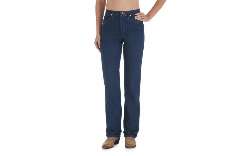 Wrangler Women's Jeans Cowboy Cut Slim Fit Black 14MWZWK