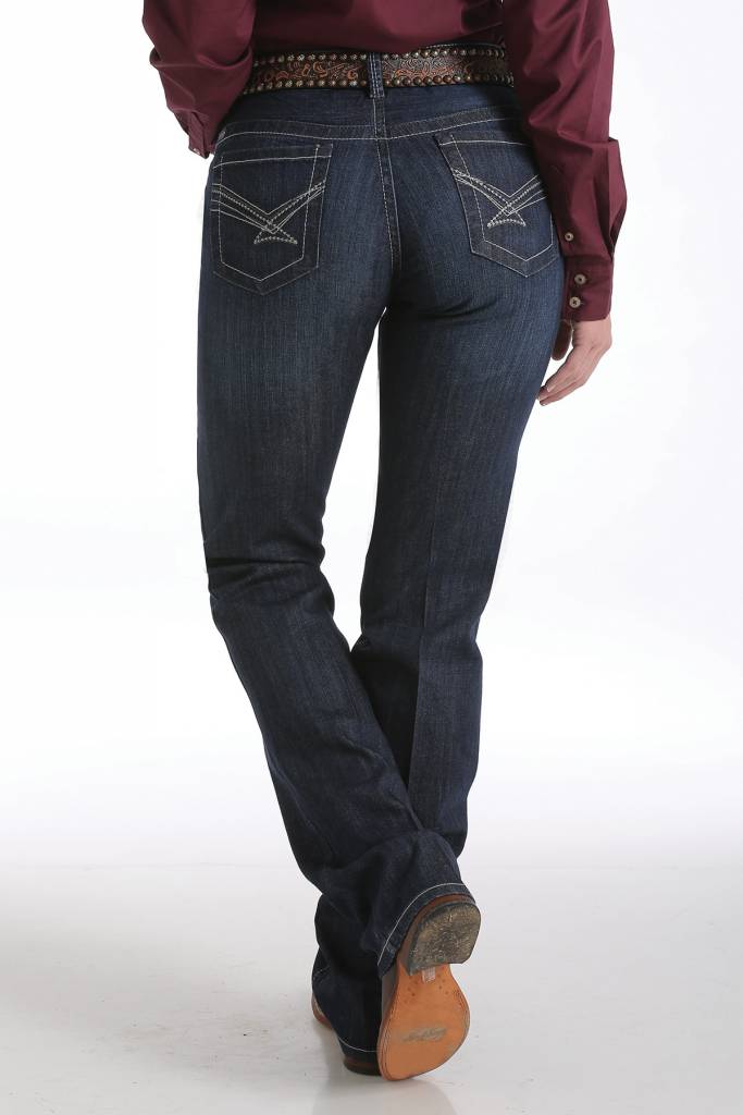 cinch loose fit jeans