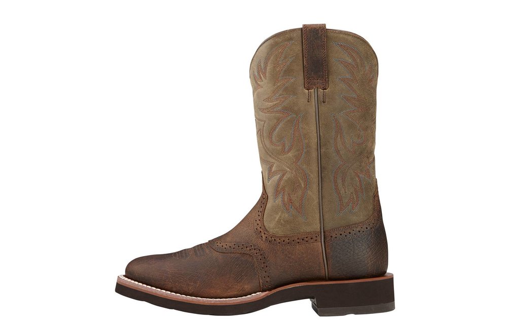 Ariat men's heritage deals crepe western boots