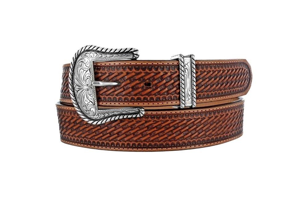 JUSTIN TAN BRONCO BELT C12264 Corral Western Wear