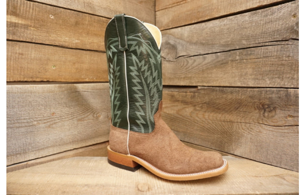 Anderson Bean Men's Tan Roughout Boots 11B