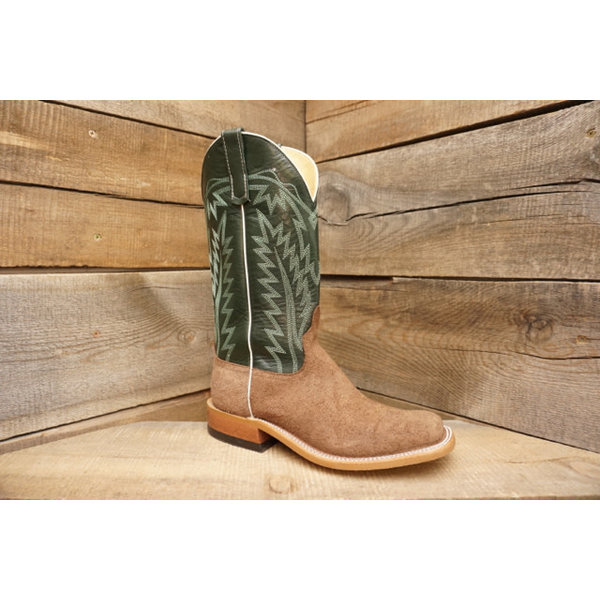 suede square toe cowboy boots