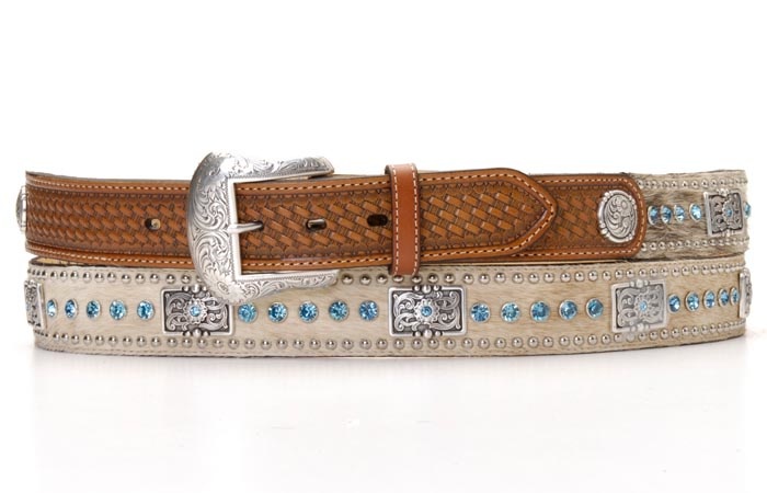 Rhinestone Western Belts Women